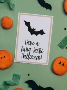 Simple Halloween Note Cards Free Printable - Once Upon A Printable
