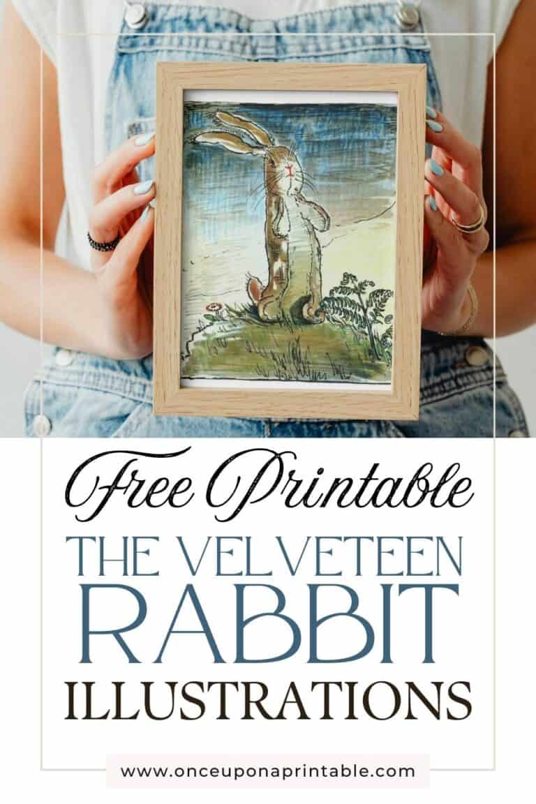Vintage The Velveteen Rabbit Illustrations (Free to Print) - Once Upon ...