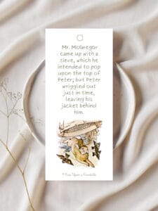 Vintage Peter Rabbit Story Bookmarks Free to Print! - Once Upon a Printable