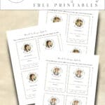 Anne of green gables inspired book label printables with Anne Shirley, Diana Barry, and Gilbert Blythe.