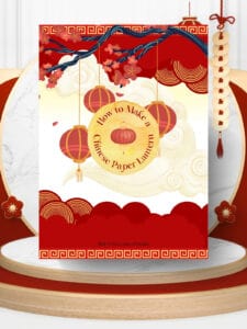 Chinese Lunar New Year Paper Lantern Template Free Printable - Once ...