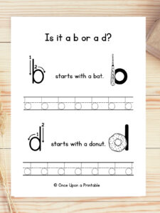 Letter B Worksheets (Free Printables) - Once Upon a Printable