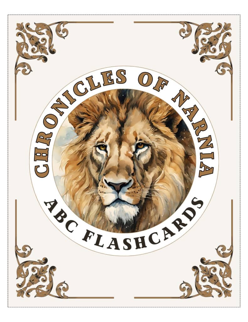 A watercolor illustration of a lion, Aslan.