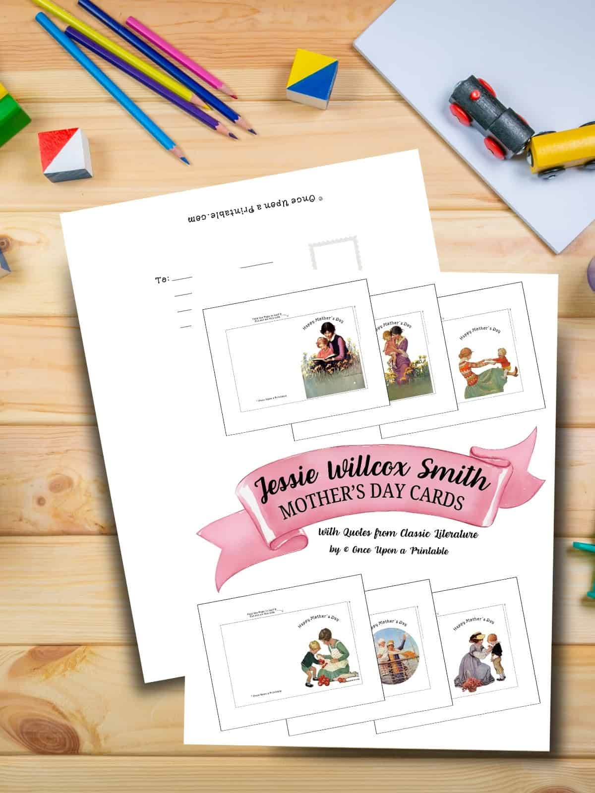 The Mother's Day greeting card collection by Jessie Willcox Smith.