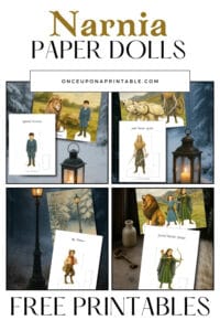 Narnia Paper Dolls - Once Upon a Printable