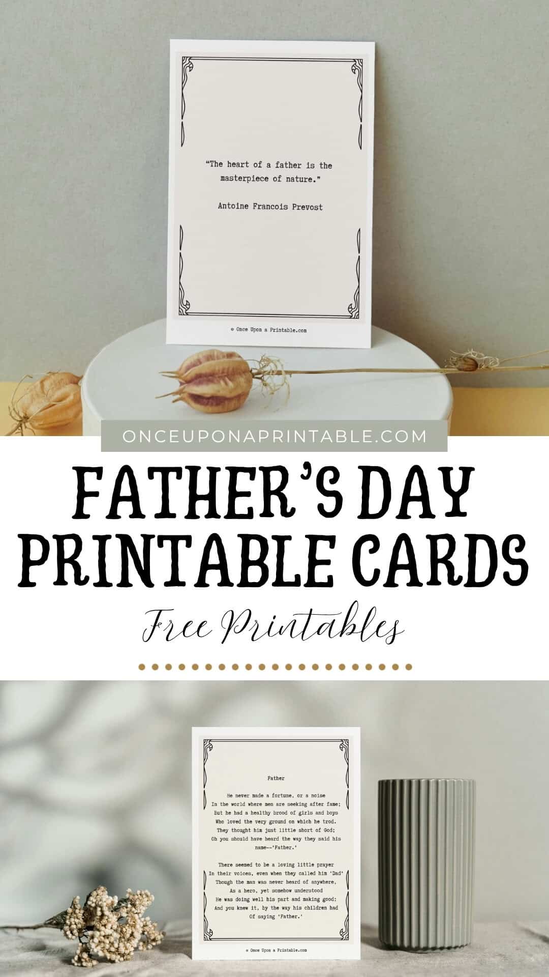 Printable Father's Day Cards. 