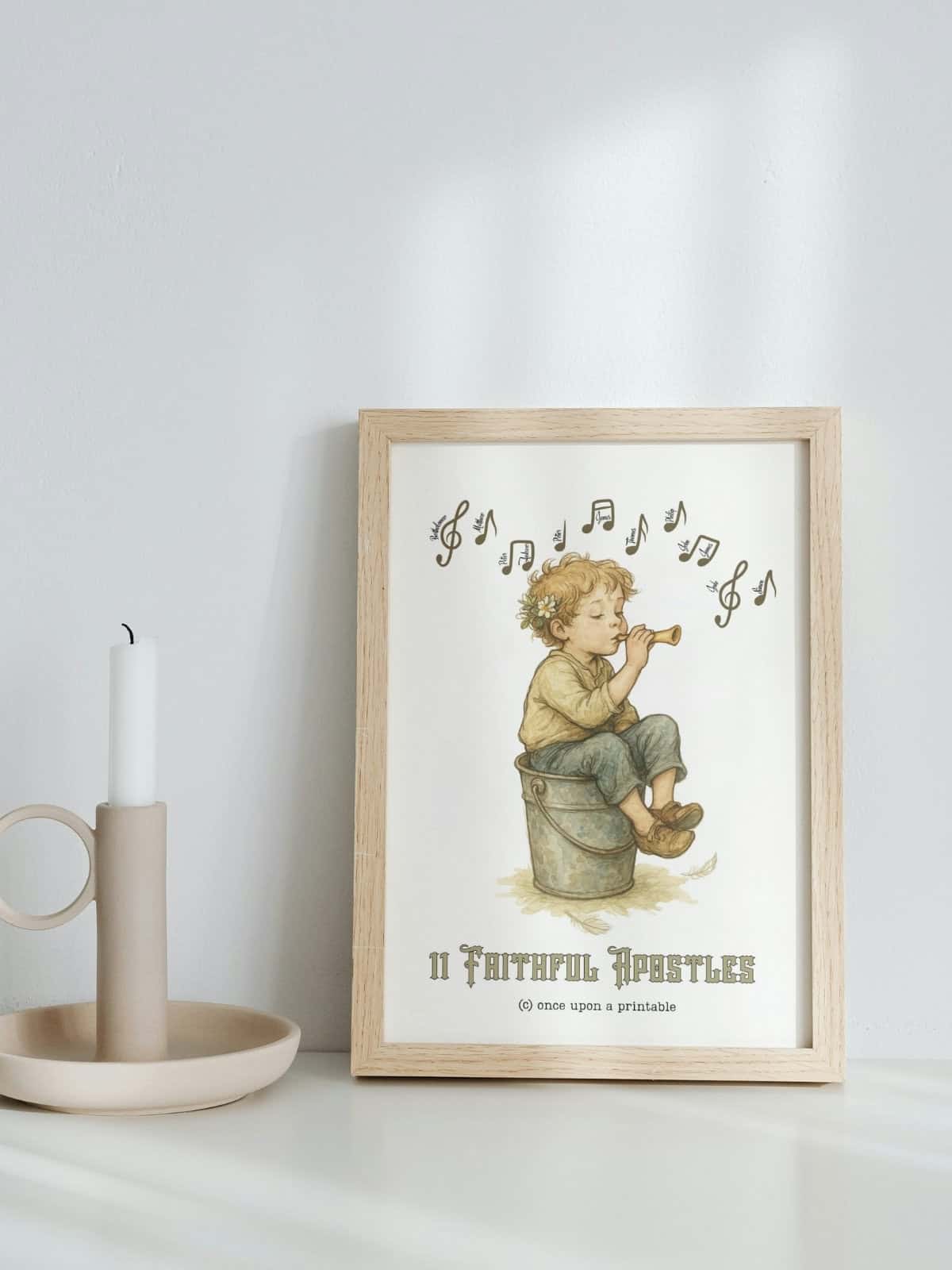 Faithful apostles, 12 days of Christmas.