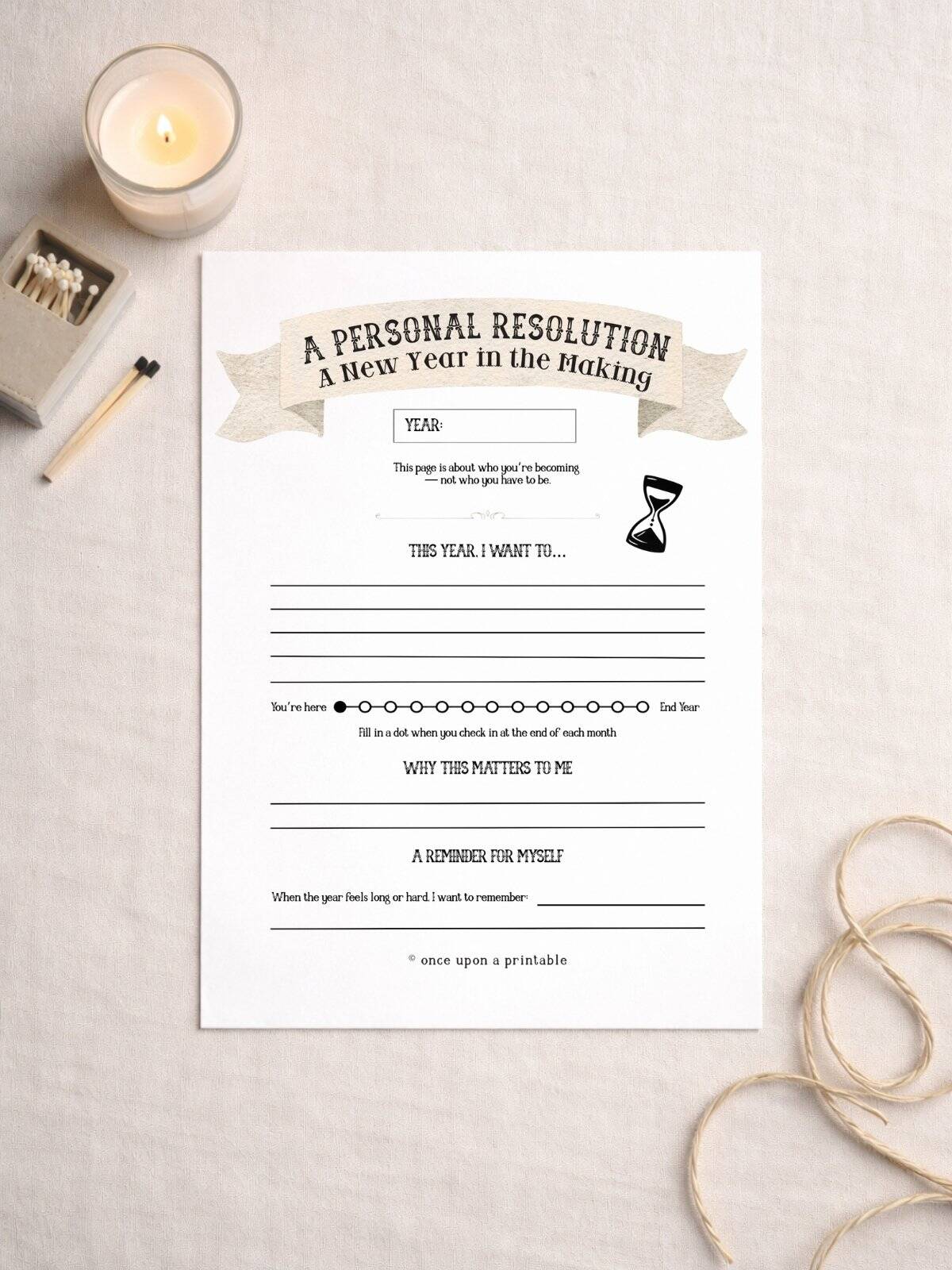 New year resolutions for students resolution activity page.