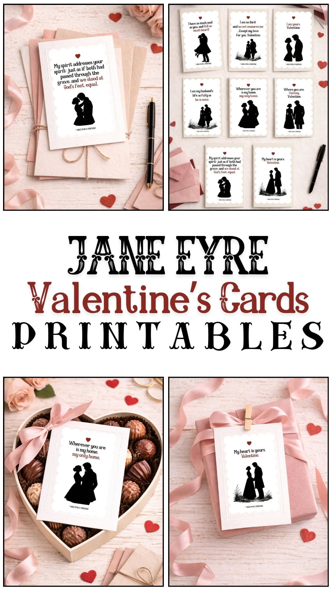 Jane Eyre Valentine's day cards.