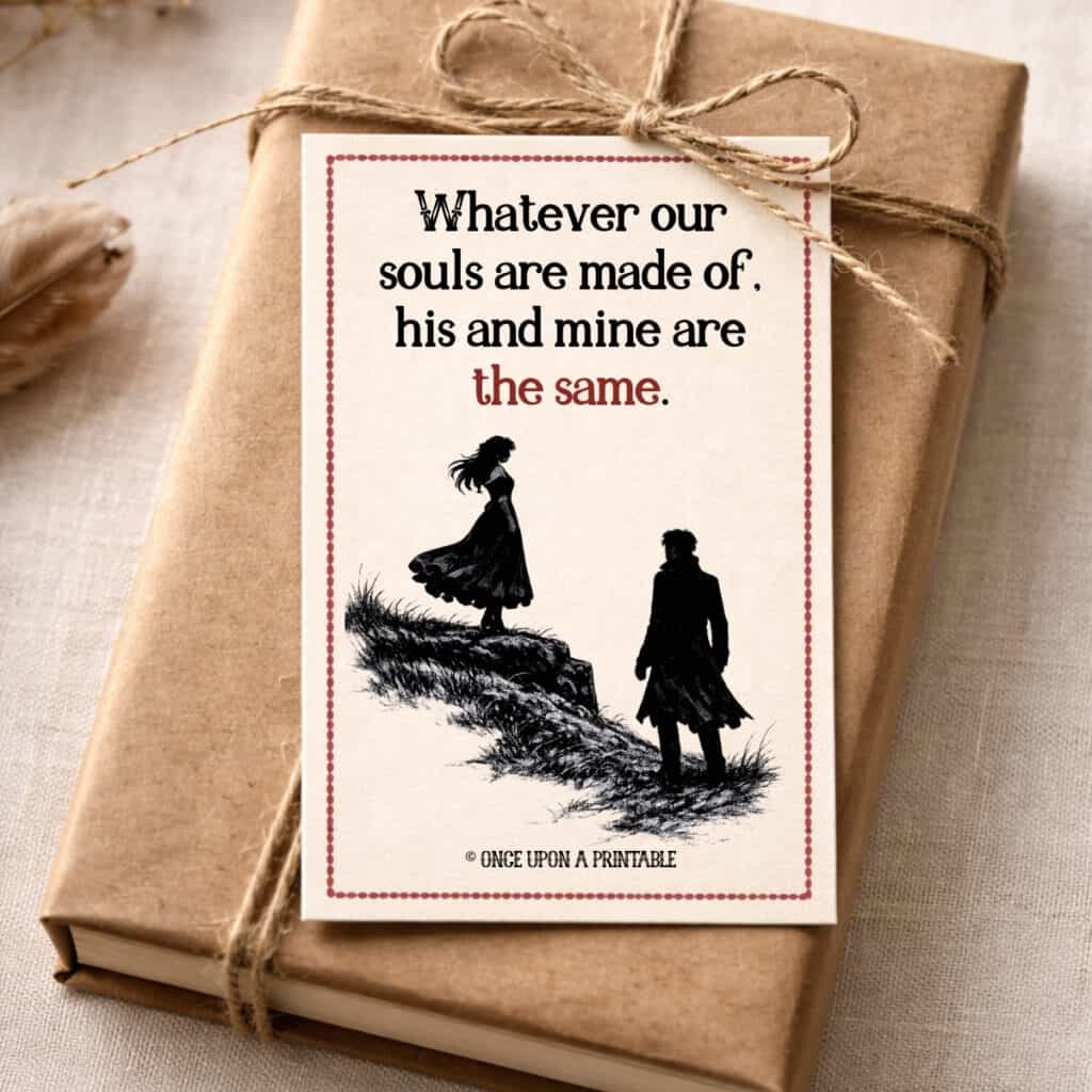 Wuthering Heights valentines.