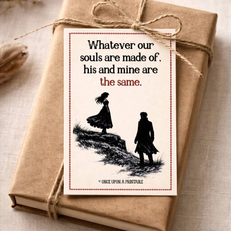 Wuthering Heights valentines.