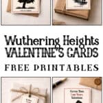 Wuthering Heights valentine's day cards collection.