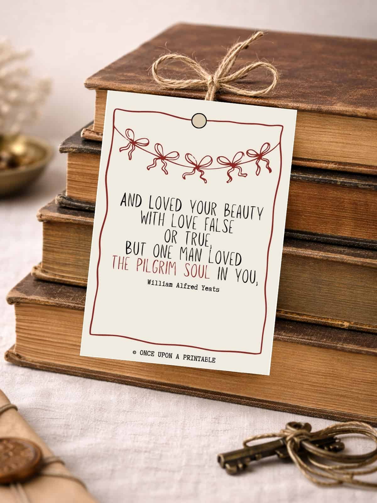 Valentine's day poery cards.