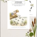 Pond printables unit study for kids.